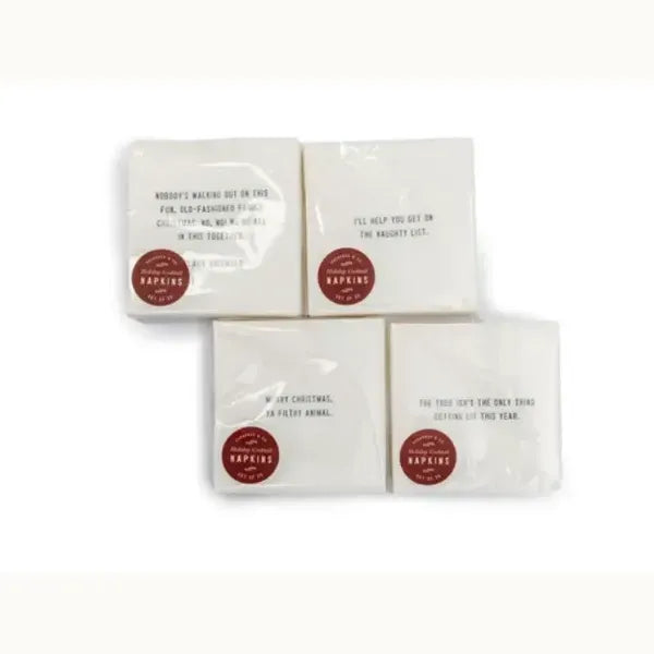 Holiday Cocktail Napkins Pack