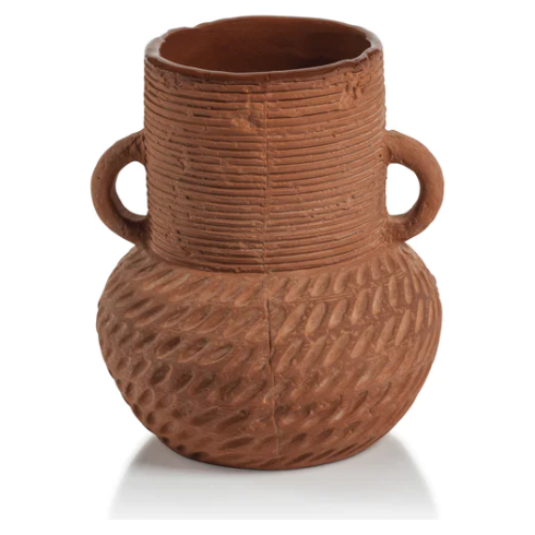 5" Terracotta Vase