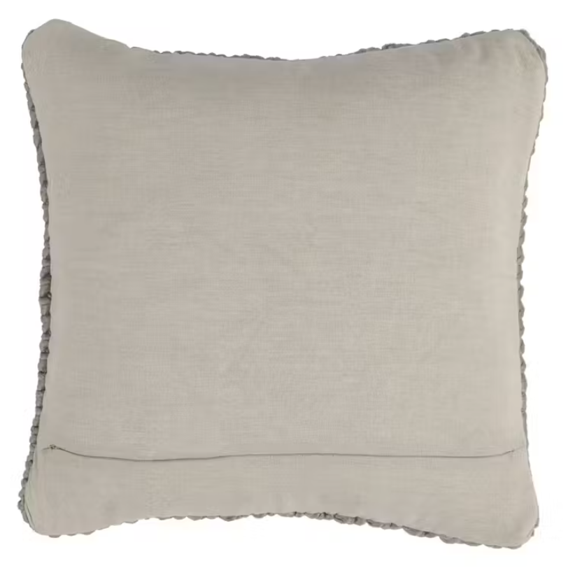 20" x 20" Sage Textured Throw Pillow