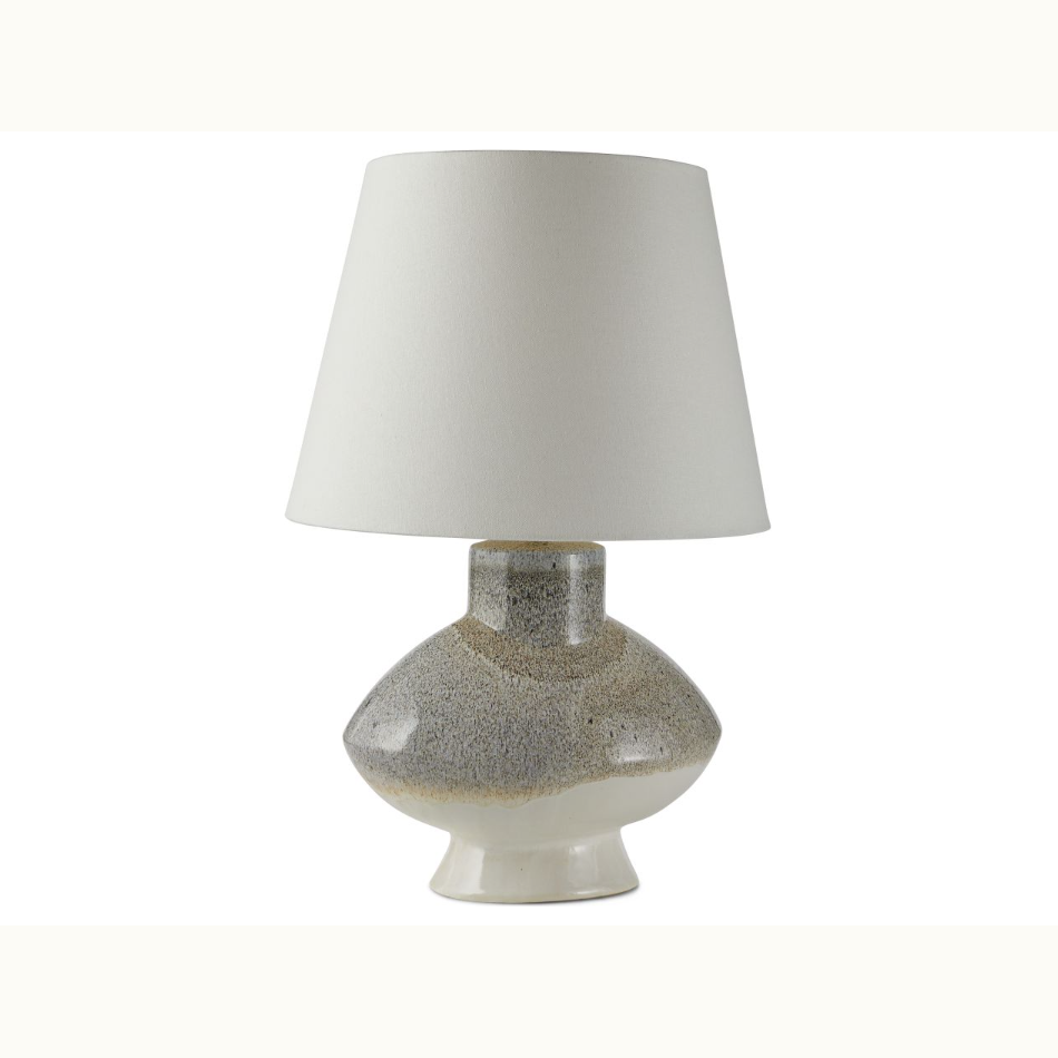 Organic Speckled Ceramic Table Lamp