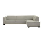 Custom 2 Piece Sectional with Open Corner Chaise