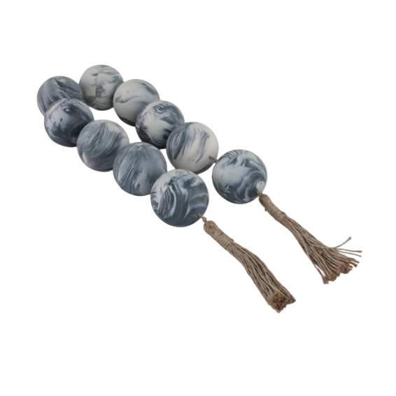 49" Marble Beaded Garland