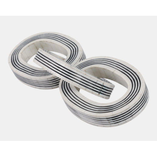 3 Link Stripped Resin Chain
