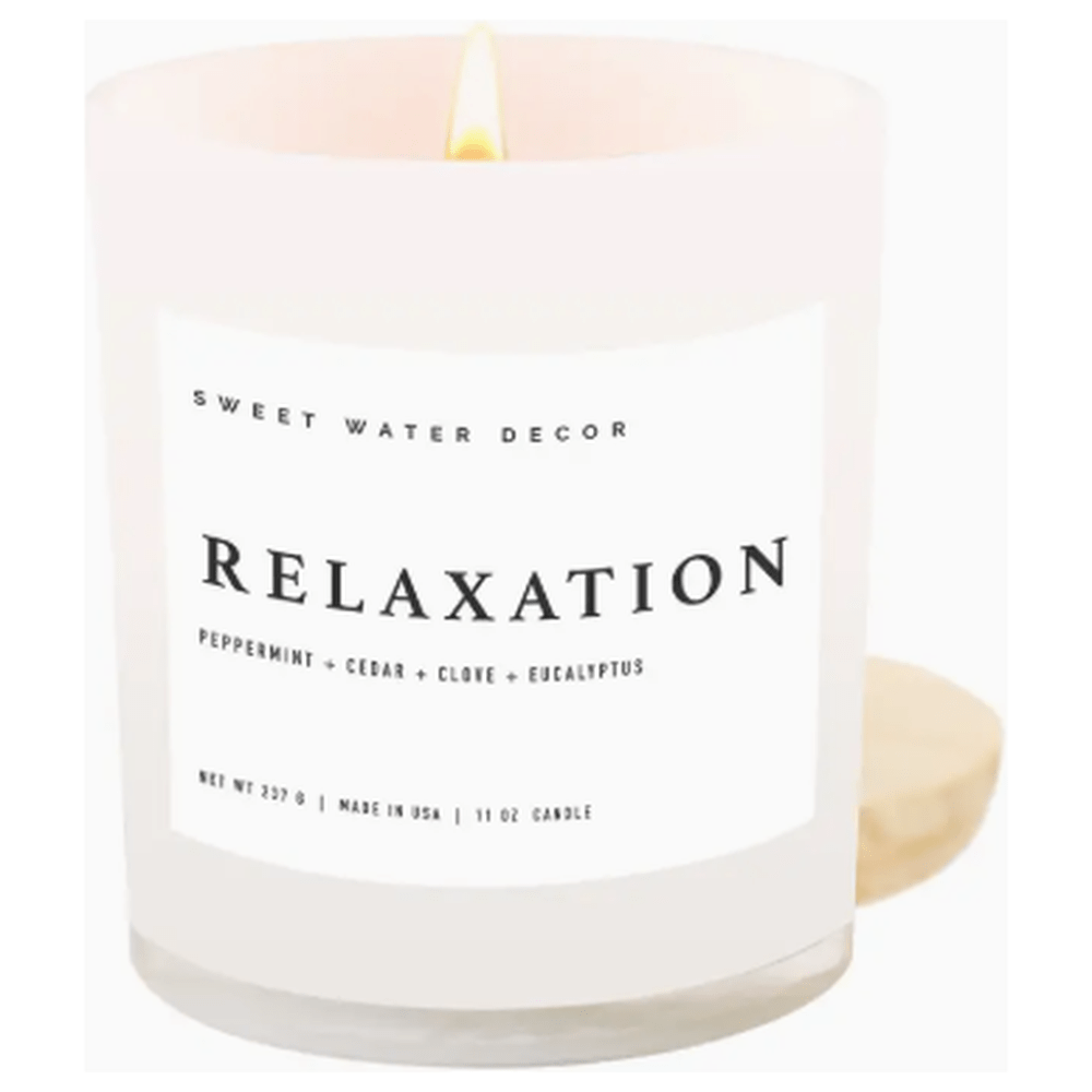 Relaxation:  11 oz. Soy Candle