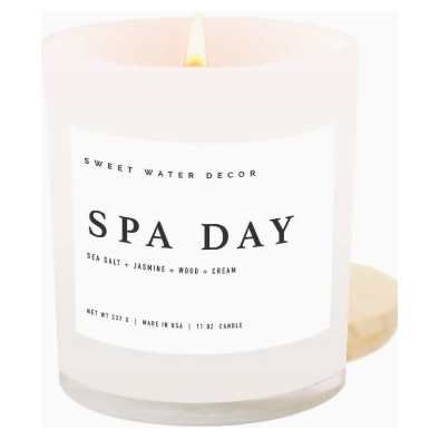 Spa Day:  11 oz. Soy Candle