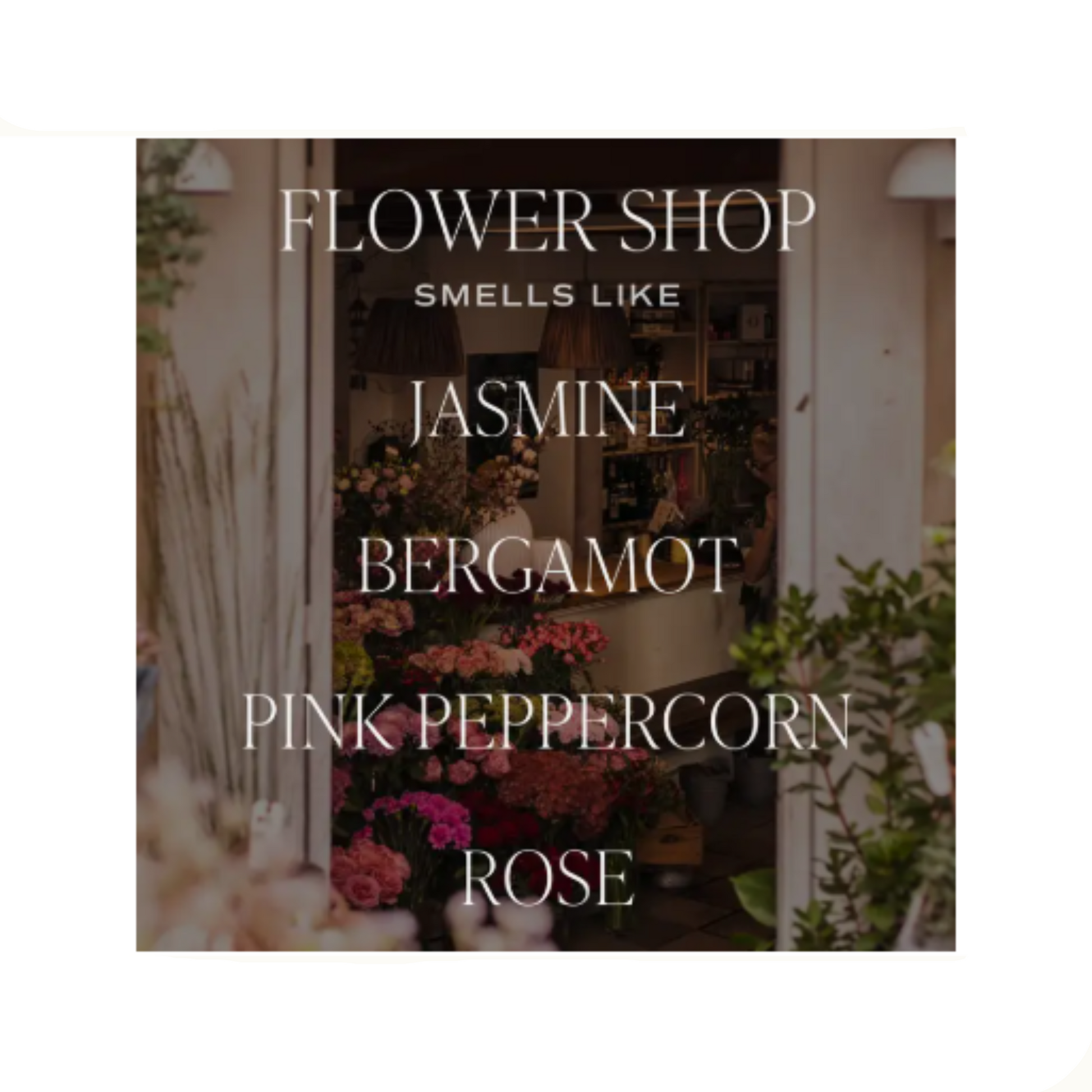 Flower Shop:  11 oz Soy Candle