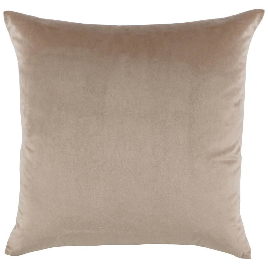 22" Nude Velvet Down Pillow