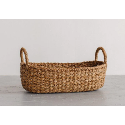 Handwoven Tray Basket