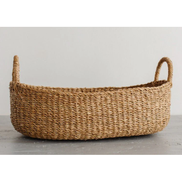 Handwoven Tray Basket