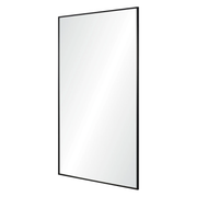 30" x 45" Black Framed Mirror