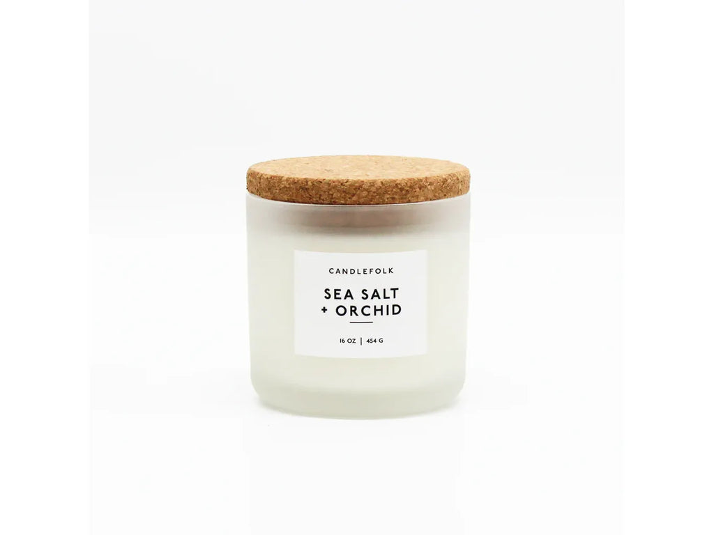 Sea Salt & Orchid 16oz Soy Candle