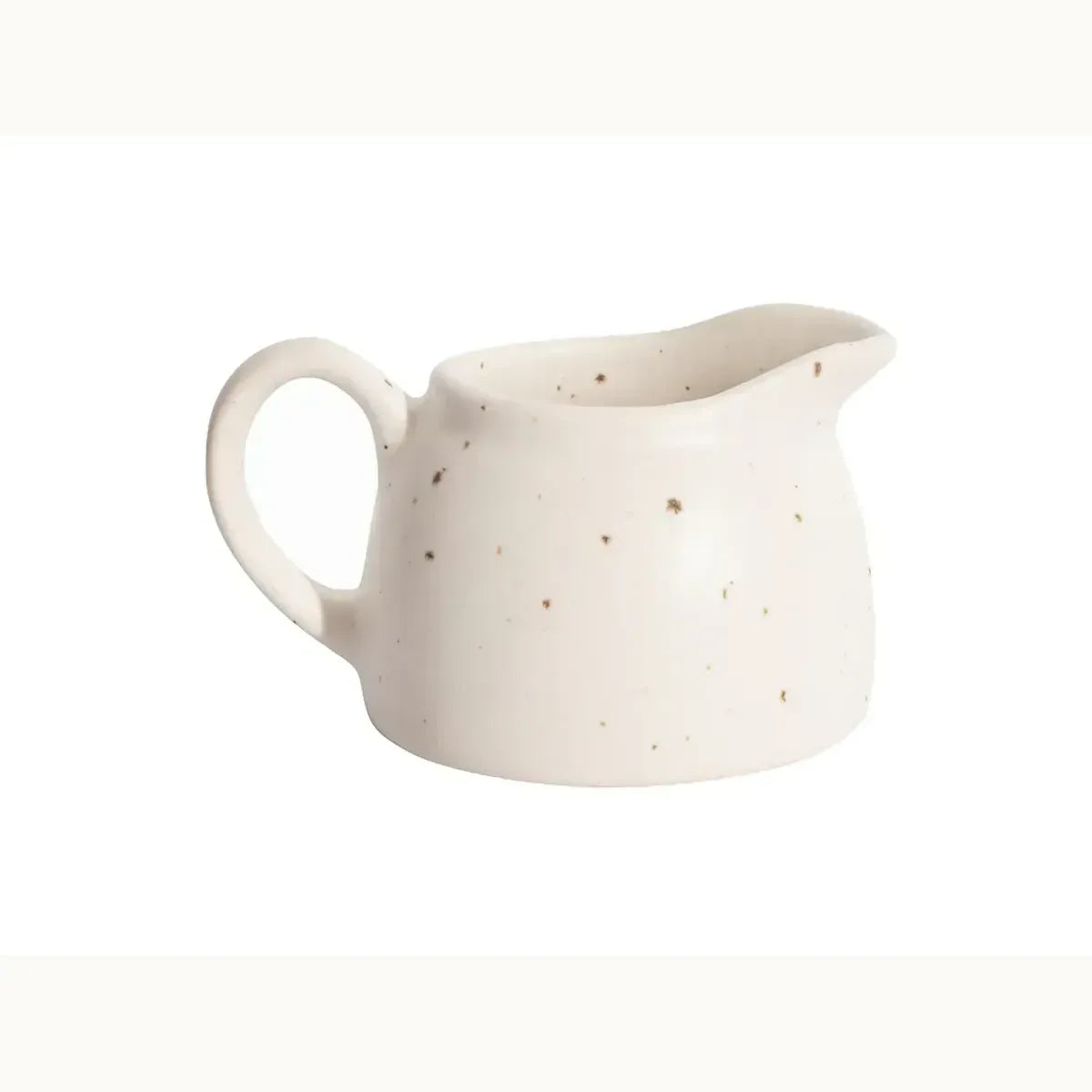 Speckled Ceramic Creamer Jar