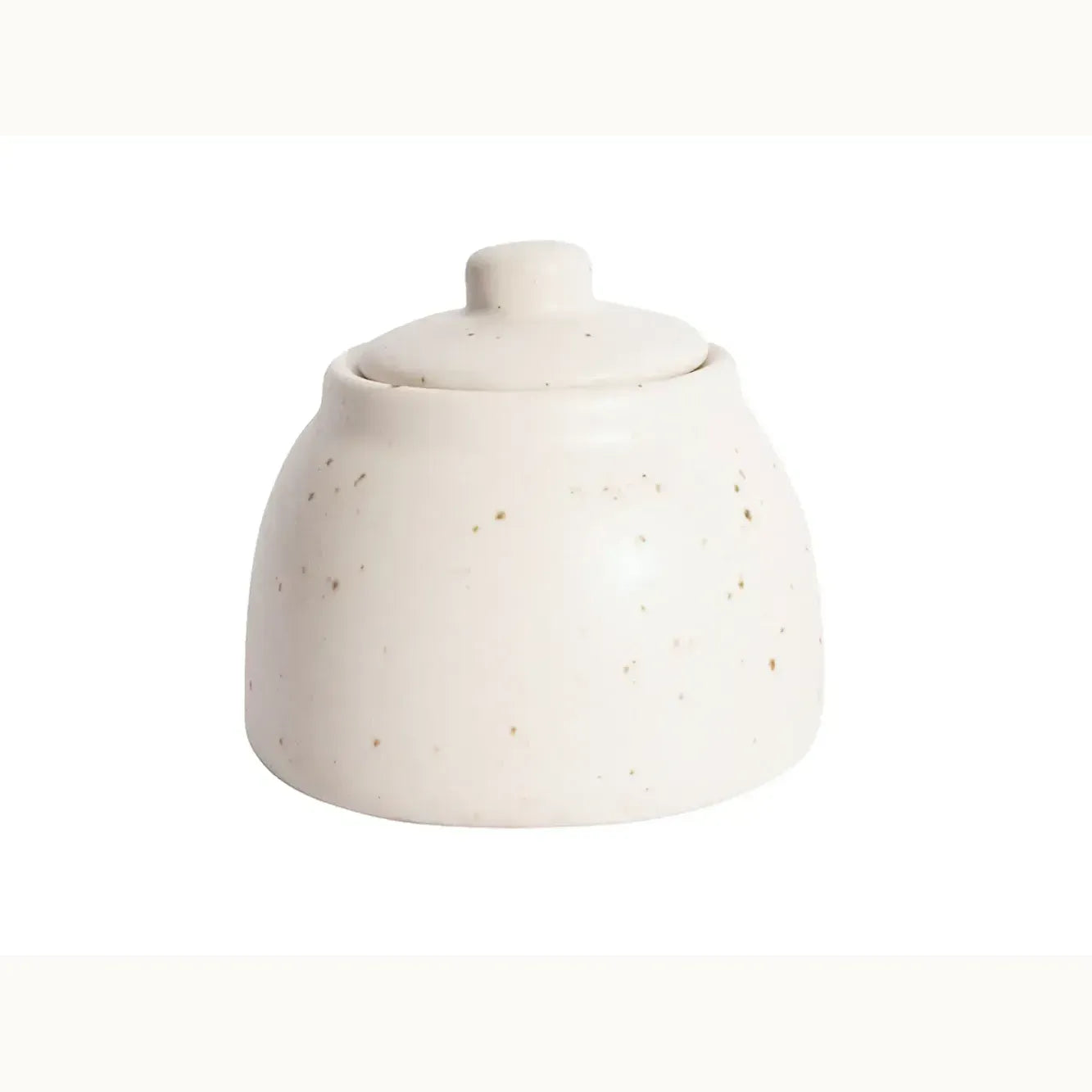 Speckled Ceramic Sugar Jar