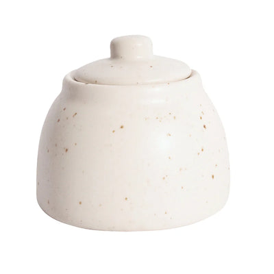 Speckled Ceramic Sugar Jar