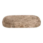 1" Brown Natural Stone Tray