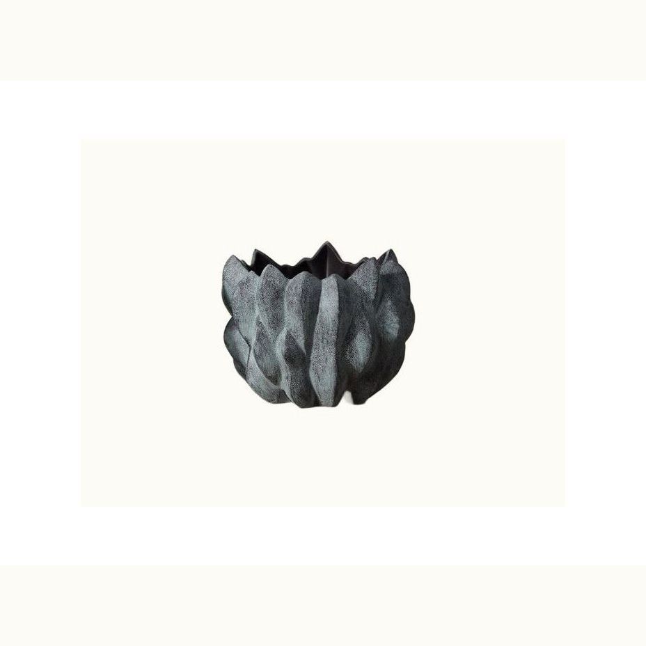 Bronze Ceramic Bubble Vase Small