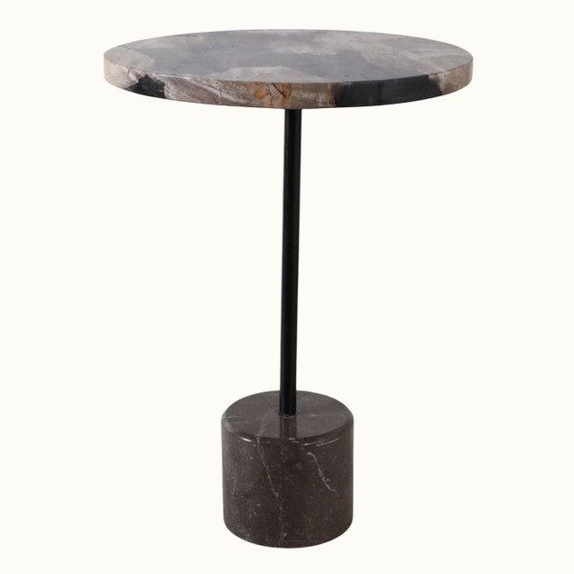 Petrified Wood Accent Table