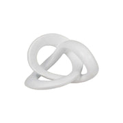White Sculpted Knot