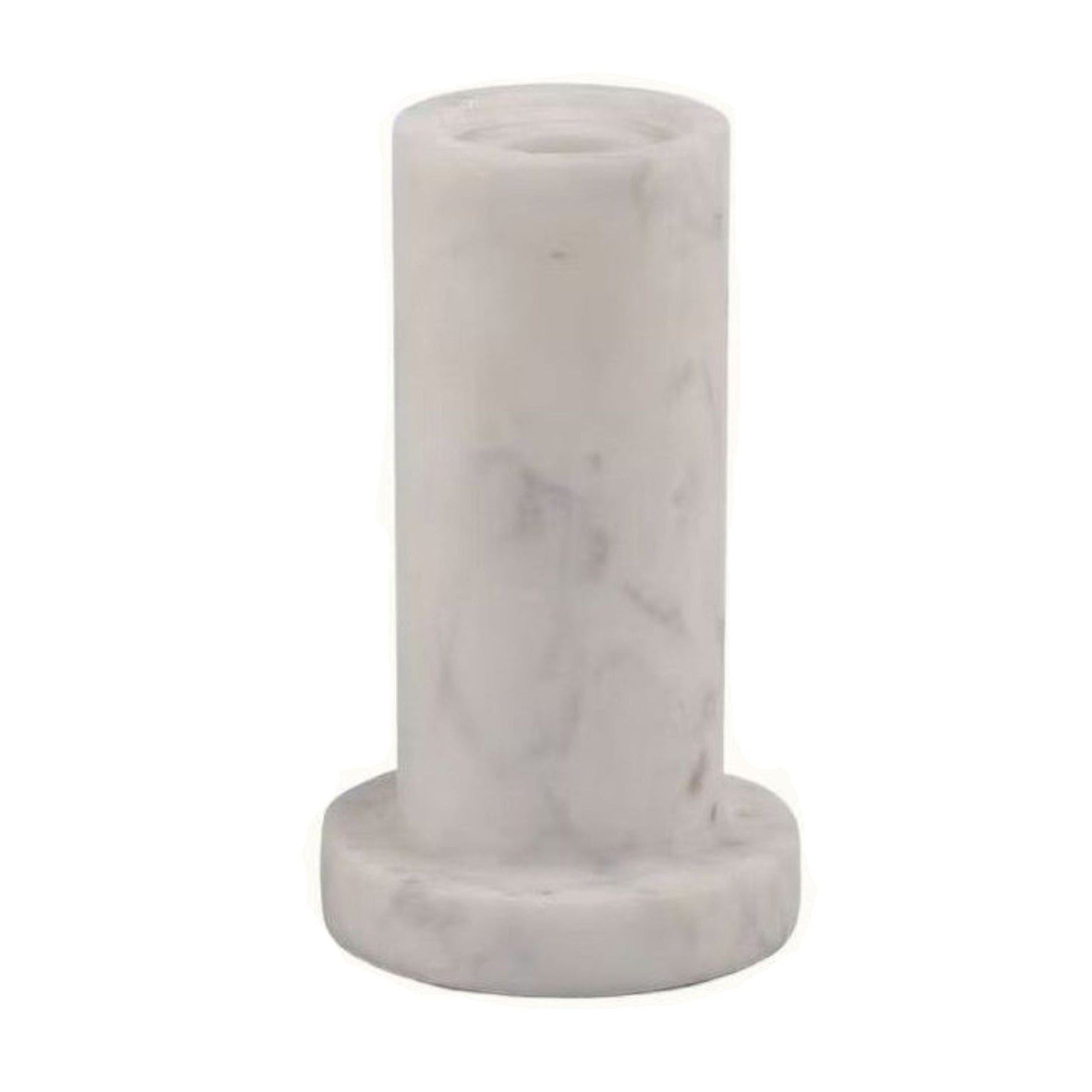 5" Marble Taper Candle Holder