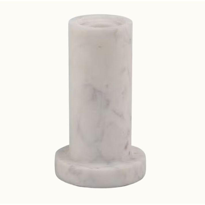 5" Marble Taper Candle Holder