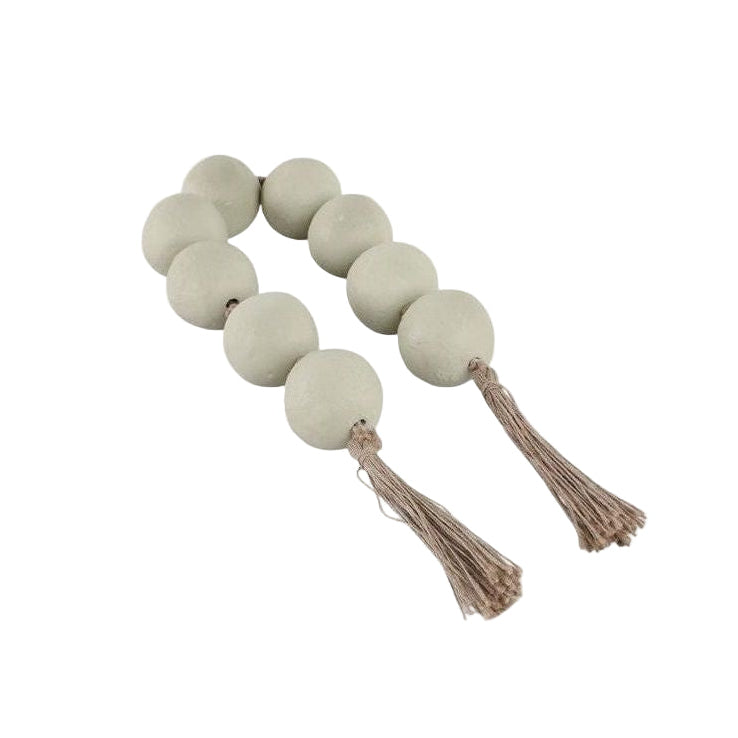 Sage Green Large Bead Garland