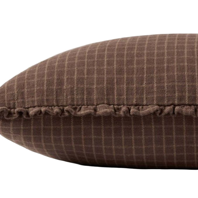 16 X 26 Chocolate Latte Down Pillow