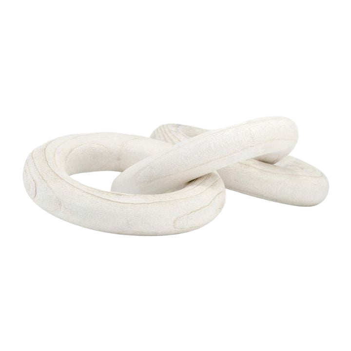 White Wooden Rings