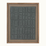 Framed Paper Mache Wall Art