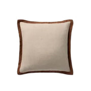 18" Natural / Brown Down PIllow