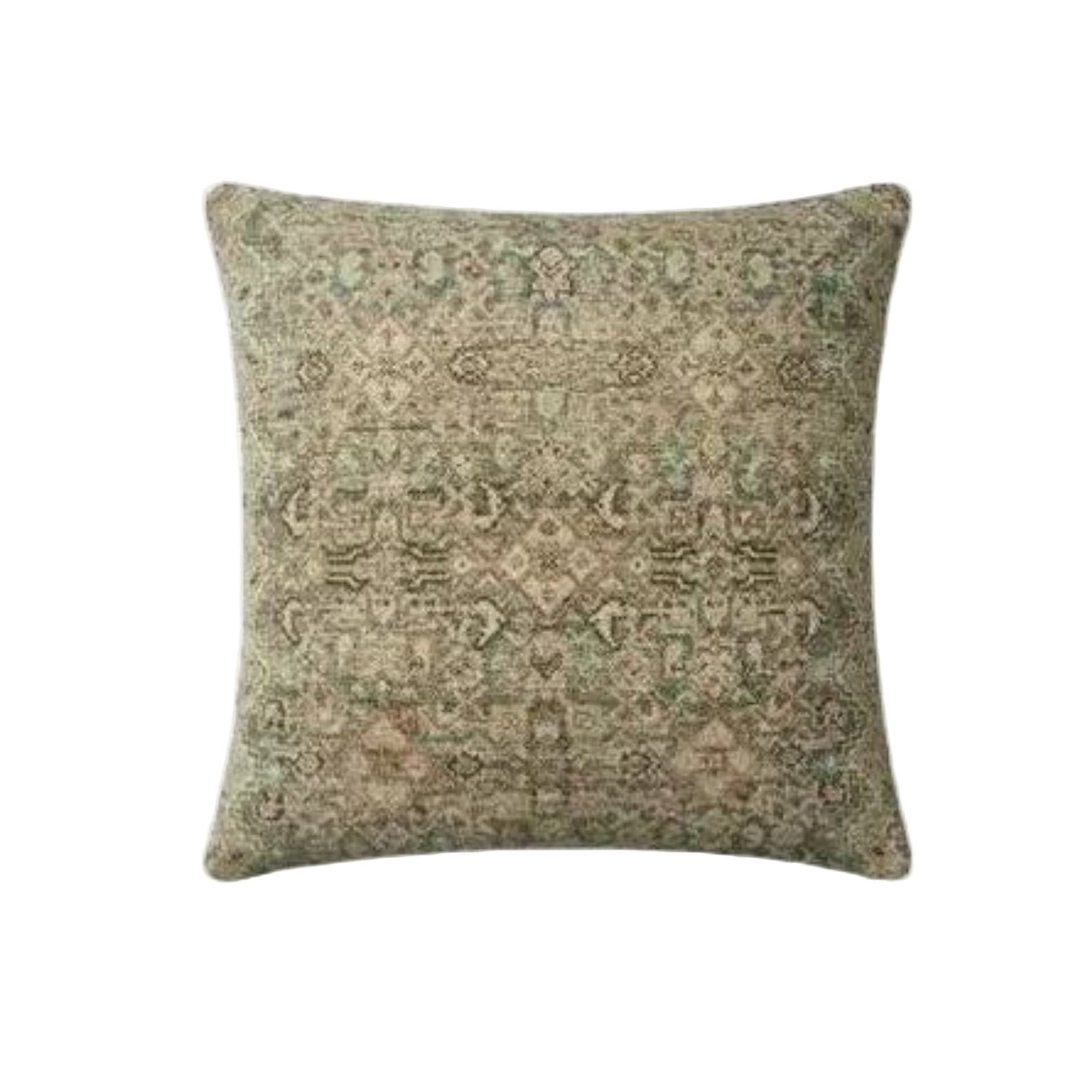 18" Navy / Natural Down Pillow