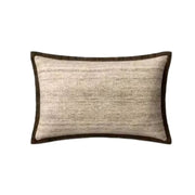 16 X 26 Brown/Ivory Heathered Down Pillow