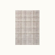 5'3" x 7'6" Ivory Multi Plaid