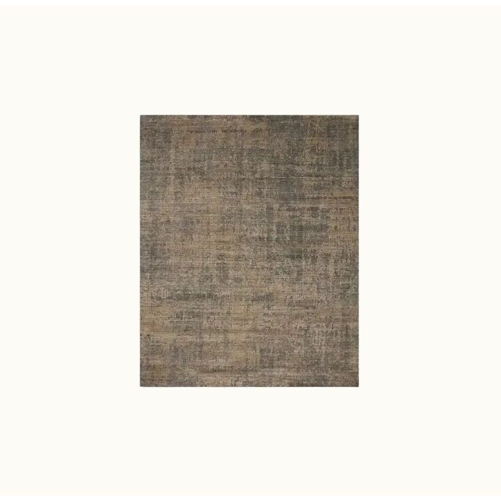 5'6"x 8'6" Charcoal and Taupe Rug