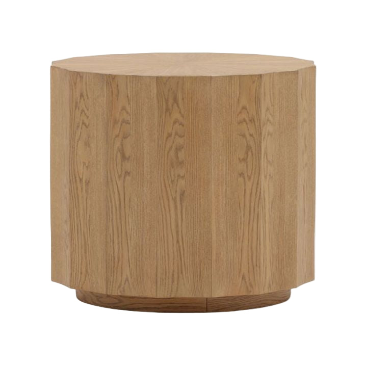 22" Natural Finish End Table