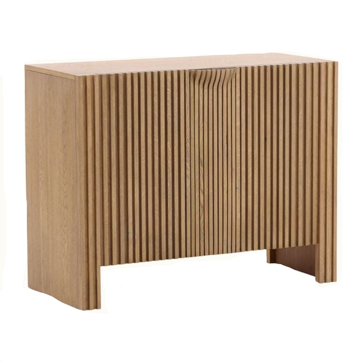 Oak Reeded Sideboard