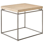 Rustic Natural Oak End Table