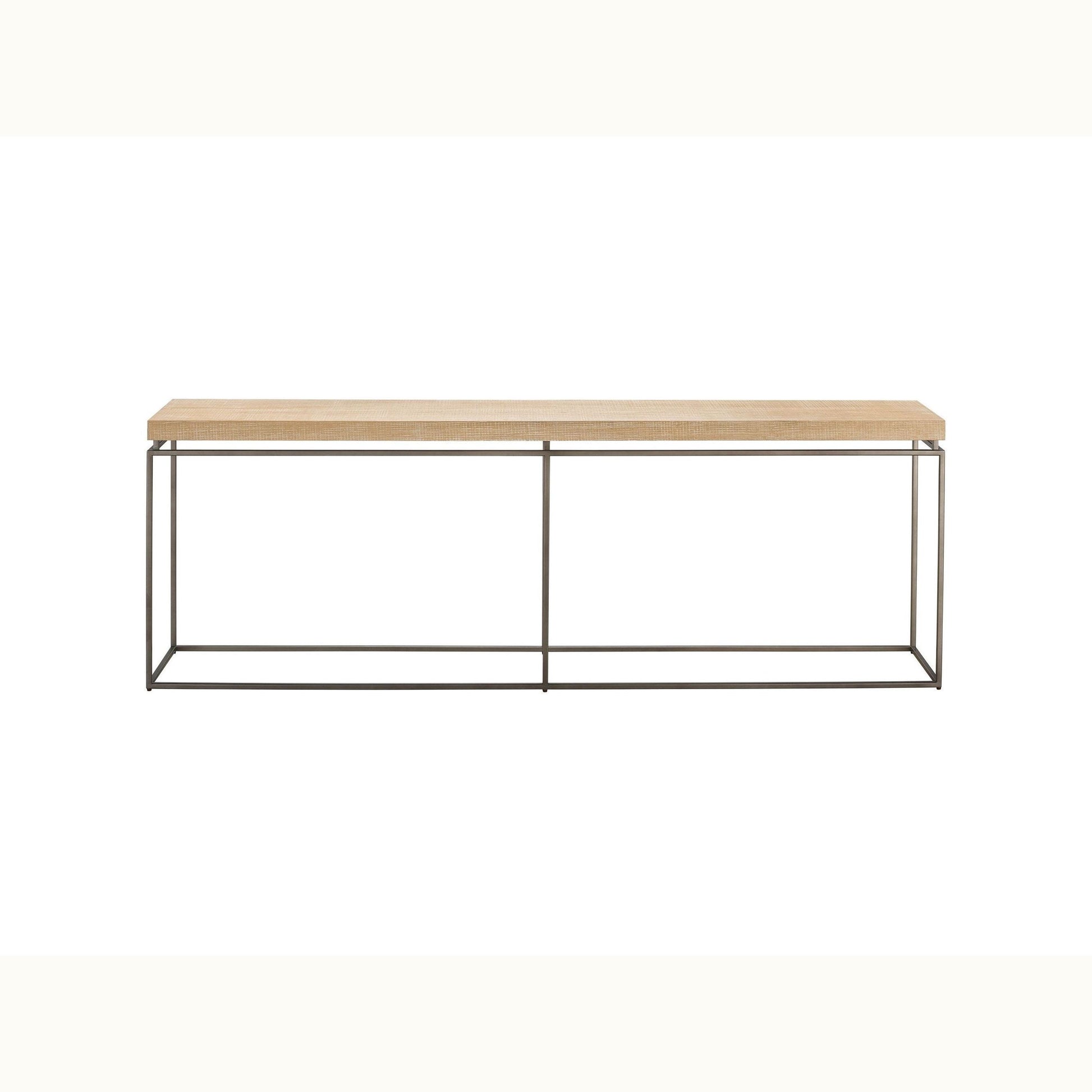 80" Rustic Natural Oak Console