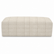54" Custom Upholstered Ottoman