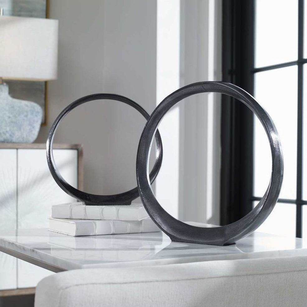 Orbits Ring Sculptures