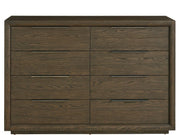 Sable Eight Drawer Dresser