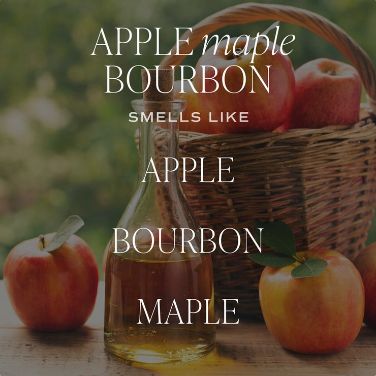 Apple Maple Bourbon 15oz. Soy Candle