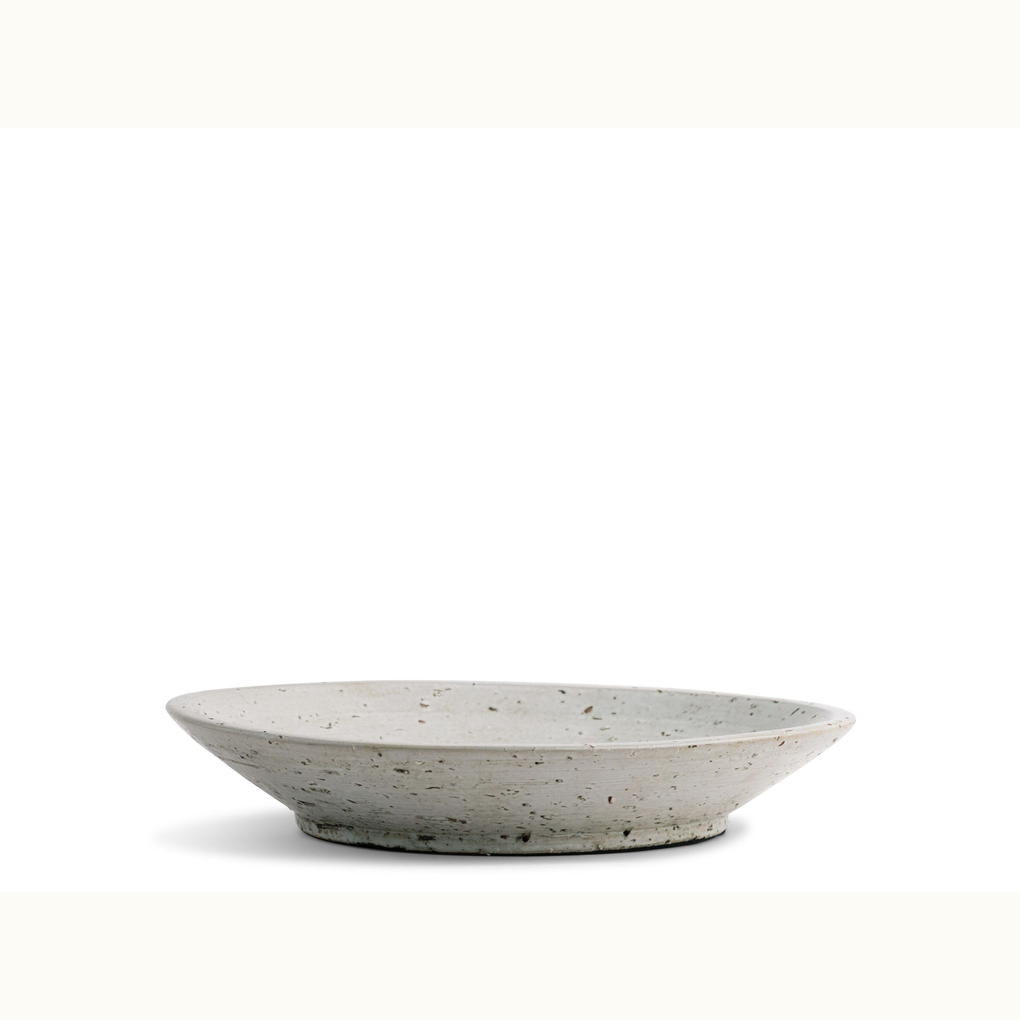 Off White Speckled Ceramic Bowl
