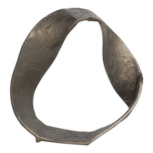 13" Curvy Statue in Antique Brass