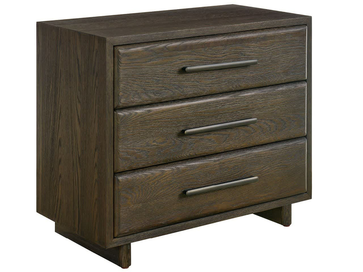 Sable Three Drawer Nightstand