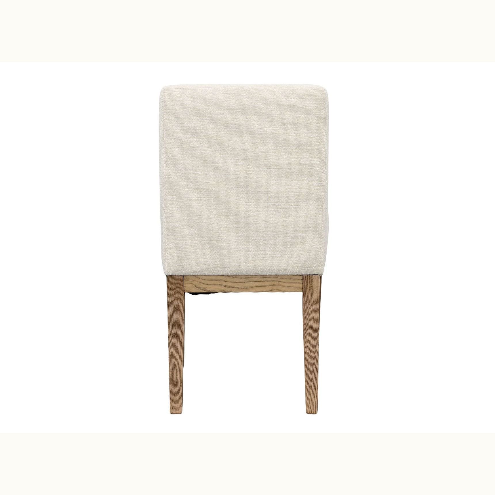 Cream Upholstered Dining Chair