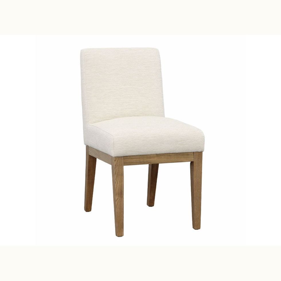 Cream Upholstered Dining Chair