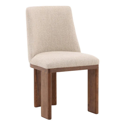 Sand Boucle and Ash Dining Chair