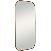 21" x 41" Brass Mirror