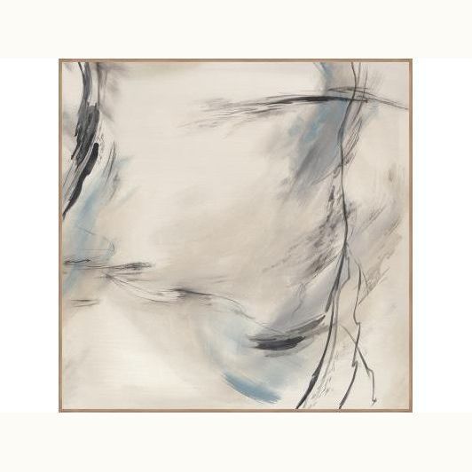 30" x 30" Whirls of Neutrals II