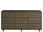 Sable Nine Drawer Dresser